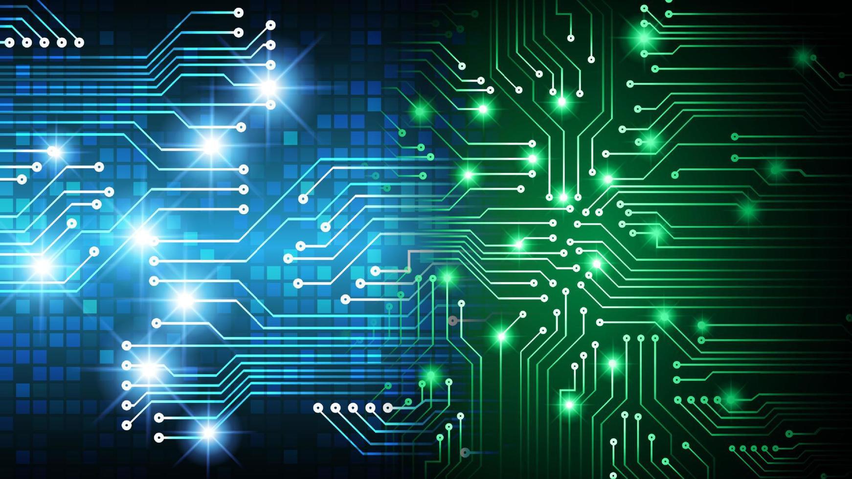 Modern Technology Background vector