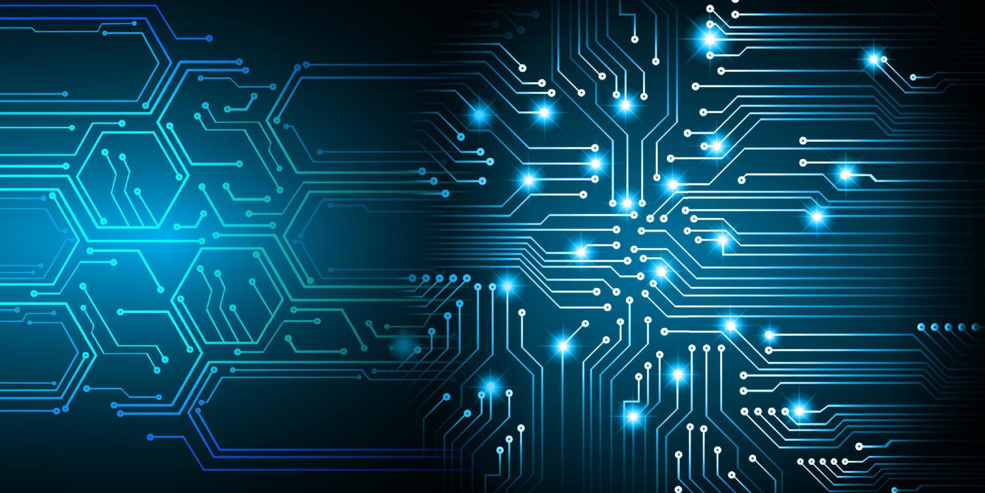 Modern Technology Background vector