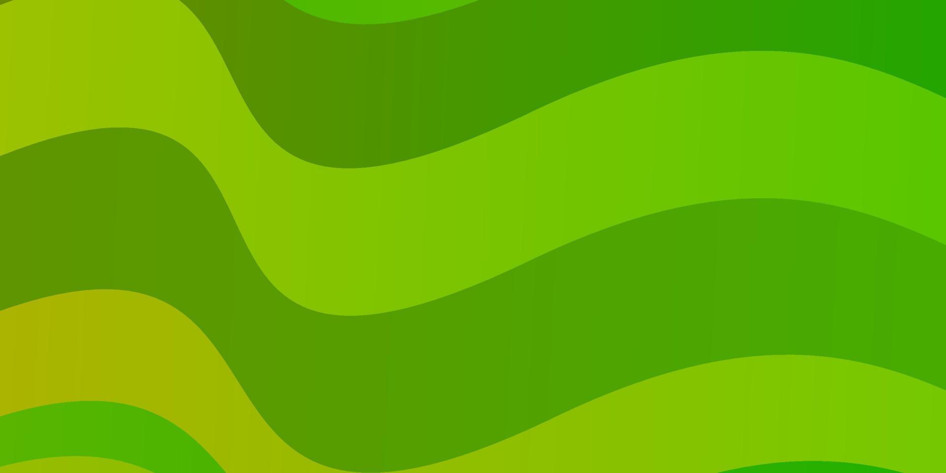 Light Green, Yellow vector background with lines.