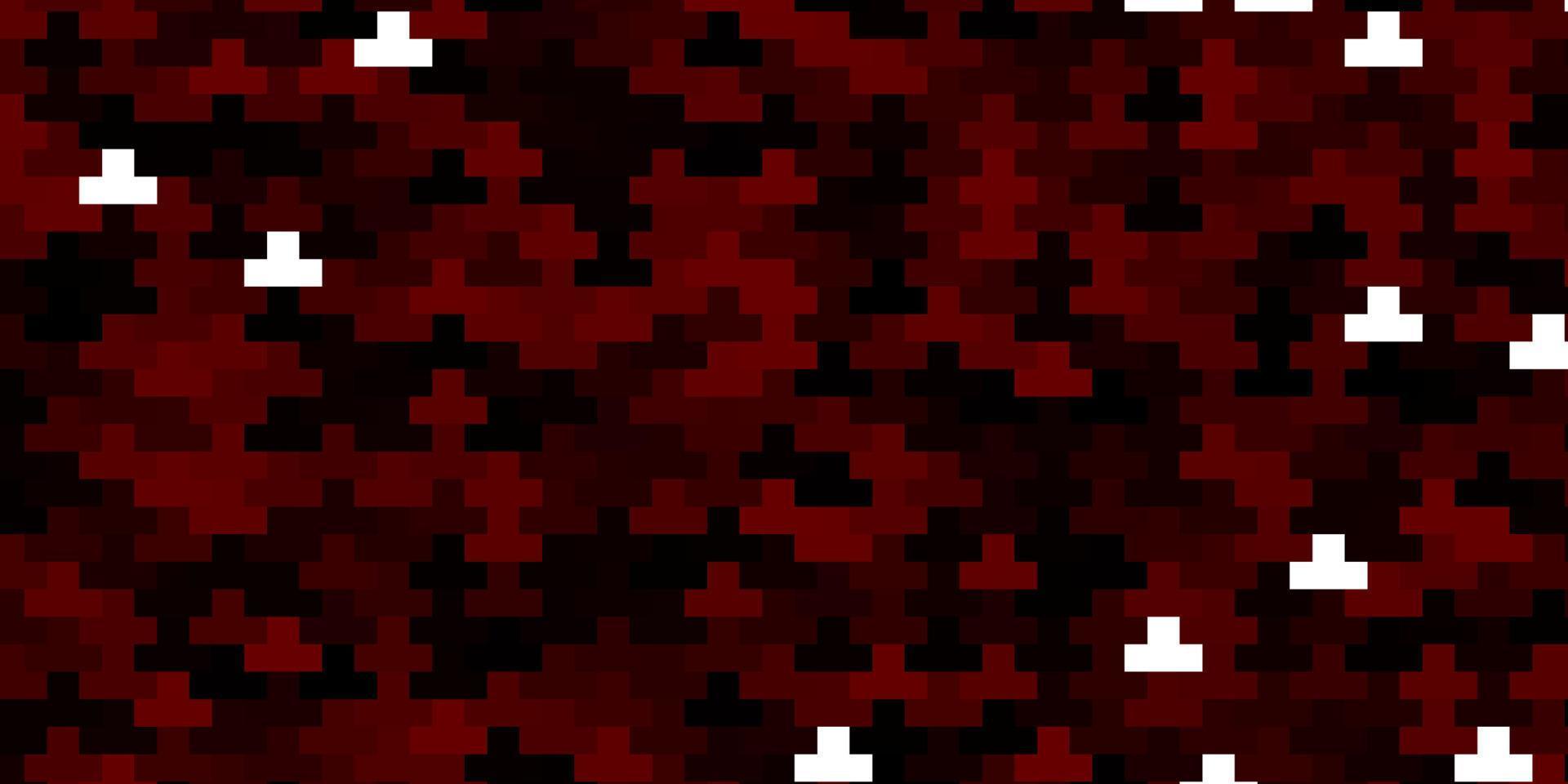 Dark Red vector pattern in square style.