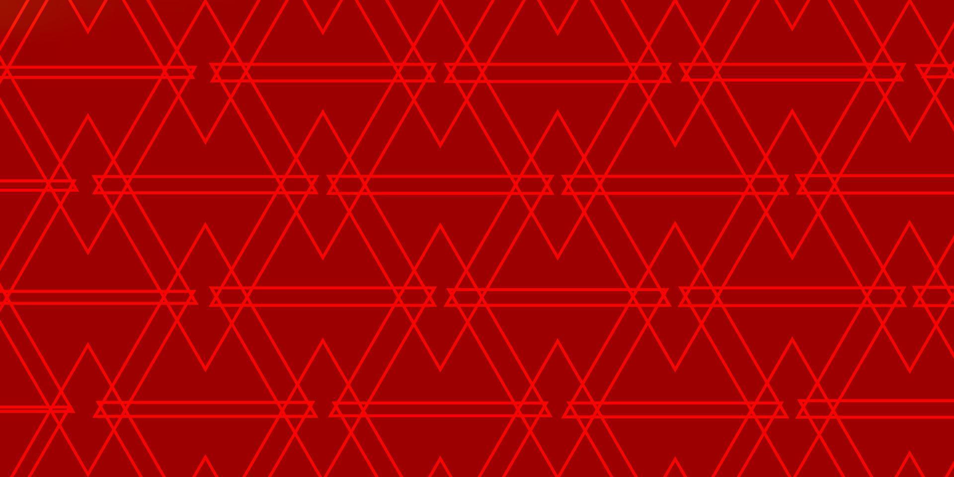 Light Red vector pattern with polygonal style.