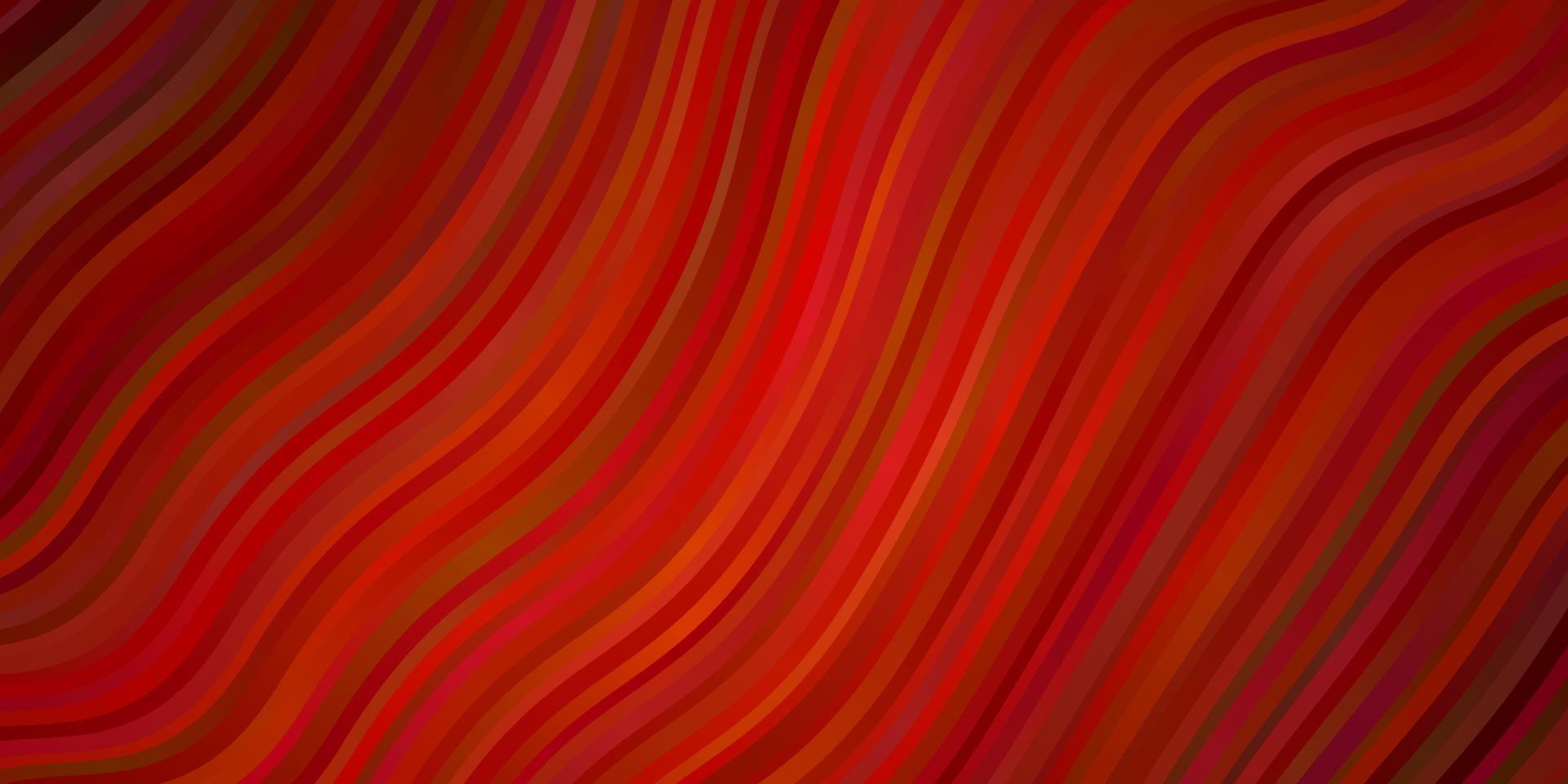 Dark Red, Yellow vector template with wry lines.