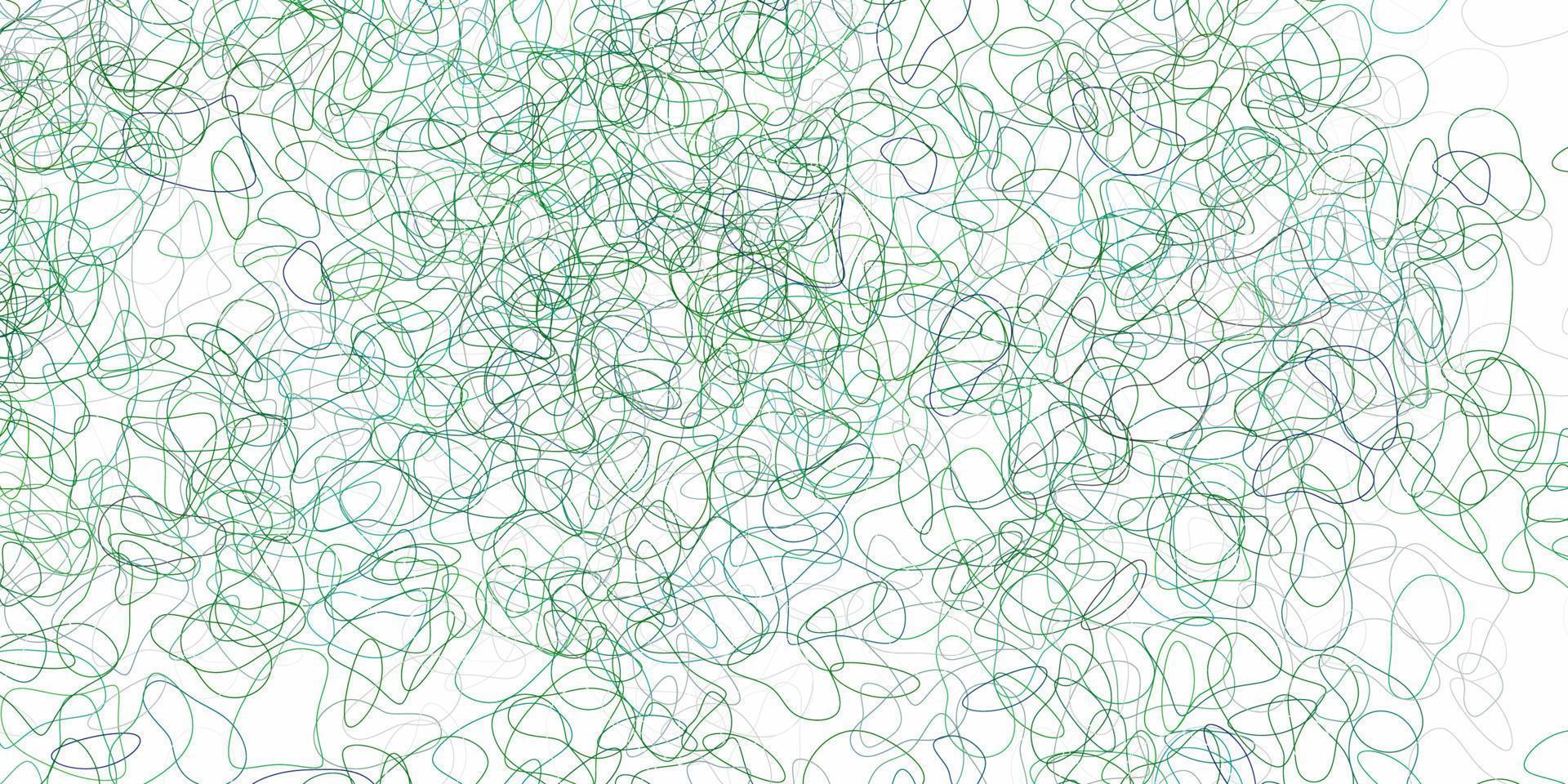 Light green vector background with random forms.