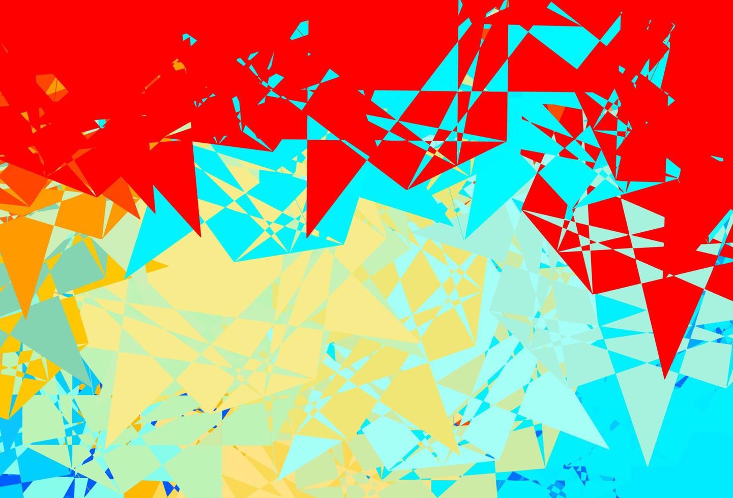 Light Blue, Red vector background with polygonal forms. 11591092 Vector