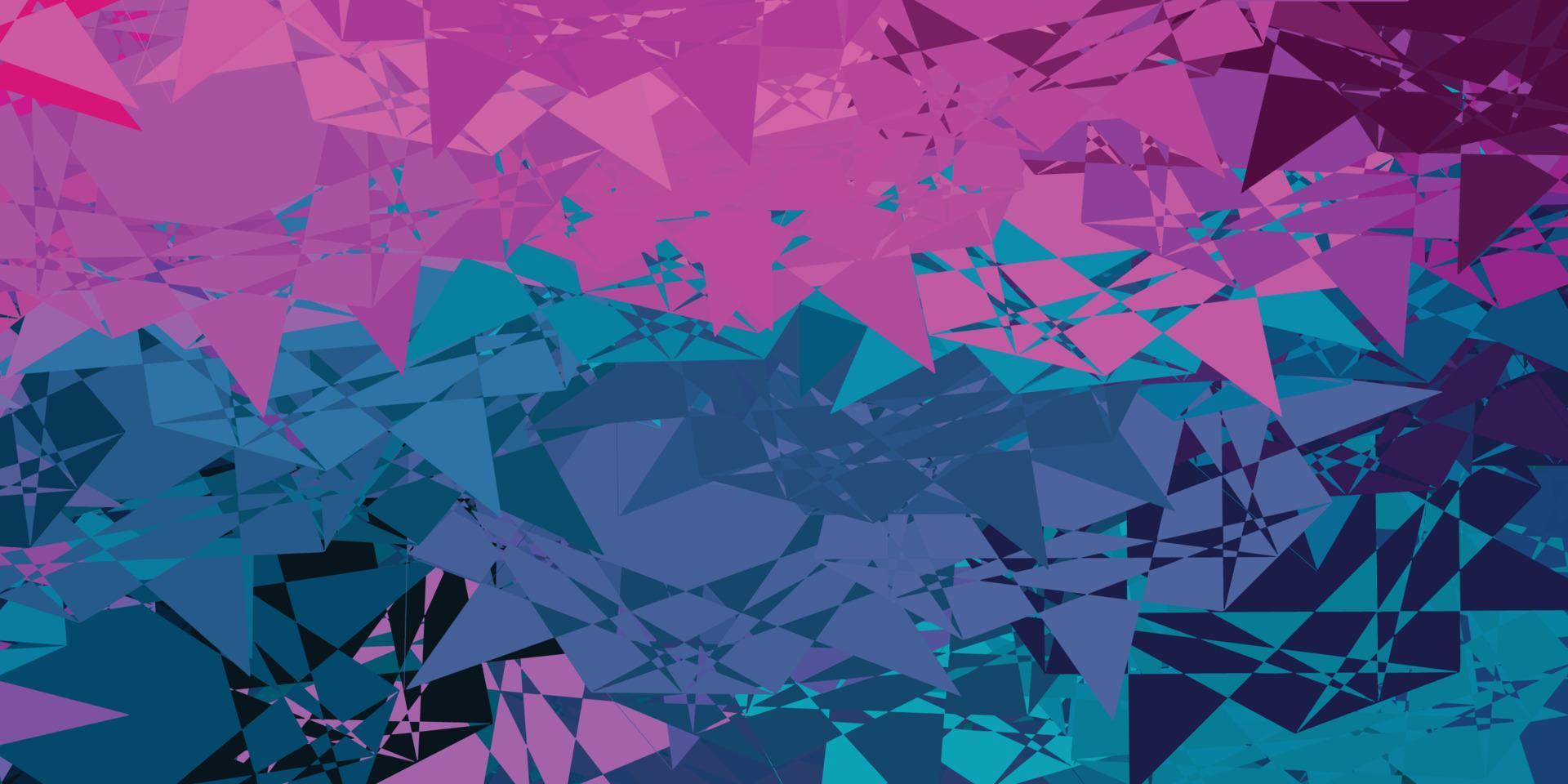 Light Blue, Red vector layout with triangle forms.