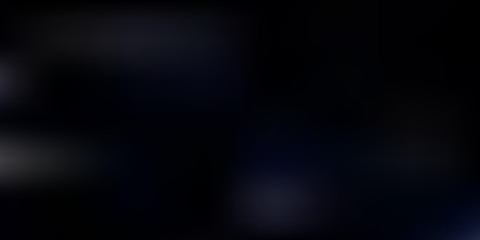 Dark blue vector gradient blur backdrop.