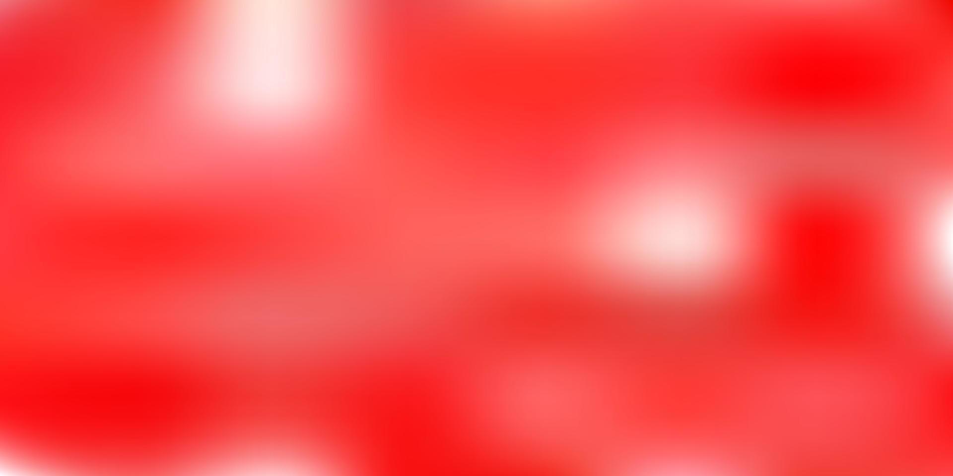 Light red vector abstract blur pattern.