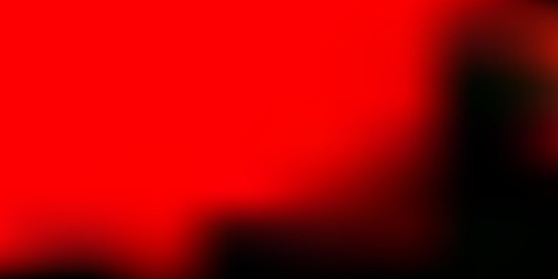 Dark red, yellow vector gradient blur layout.