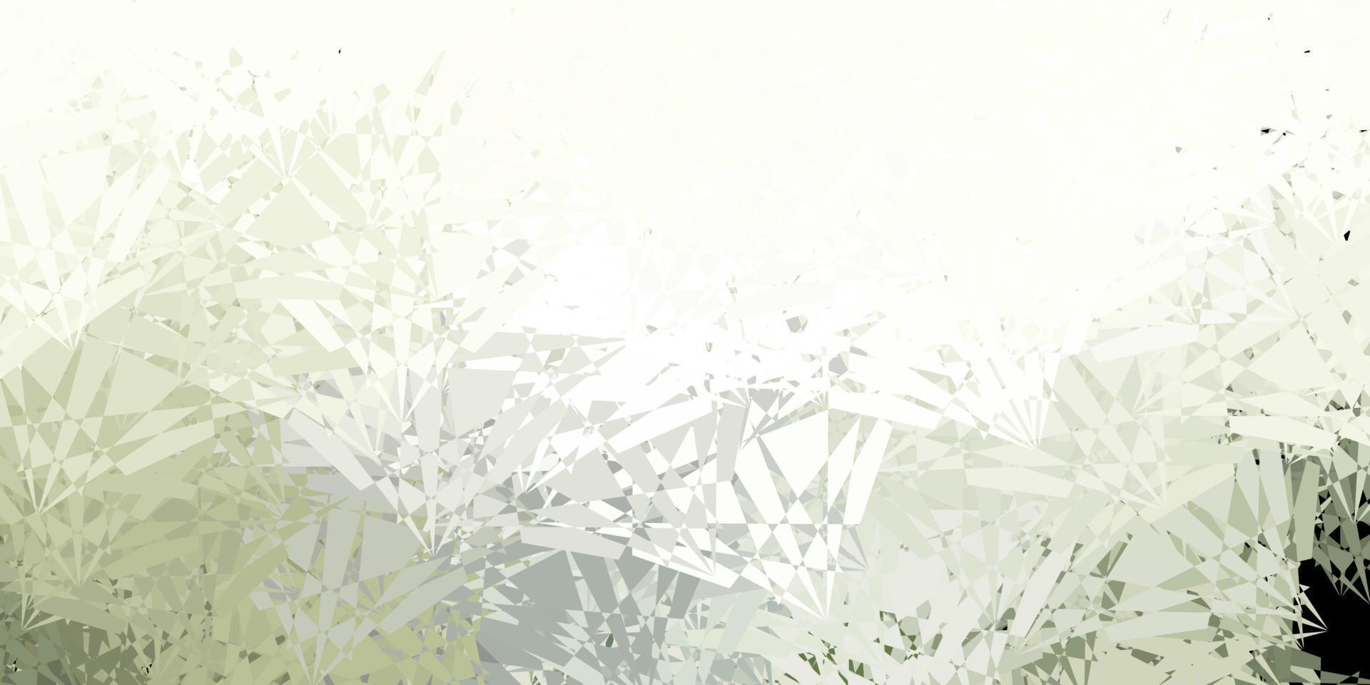 Dark Gray vector background with polygonal forms. 11591919 Vector Art