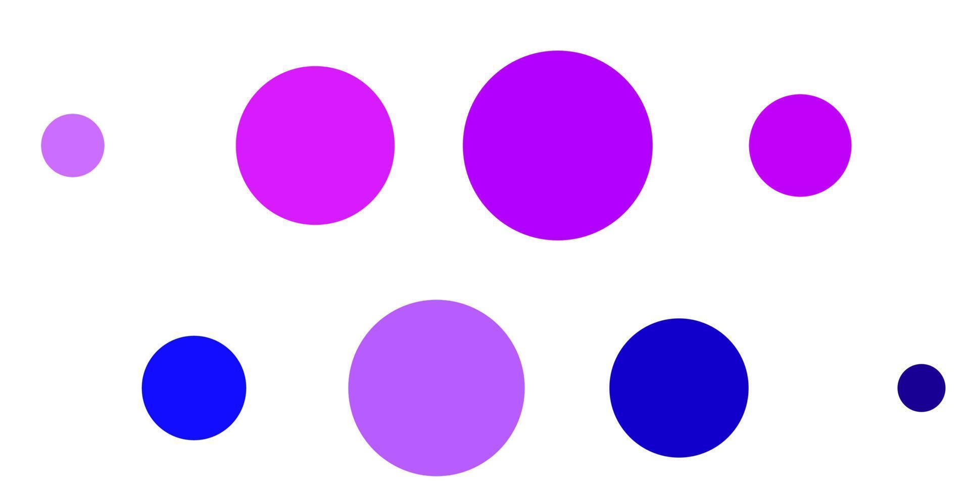 Light Pink, Blue vector background with spots.