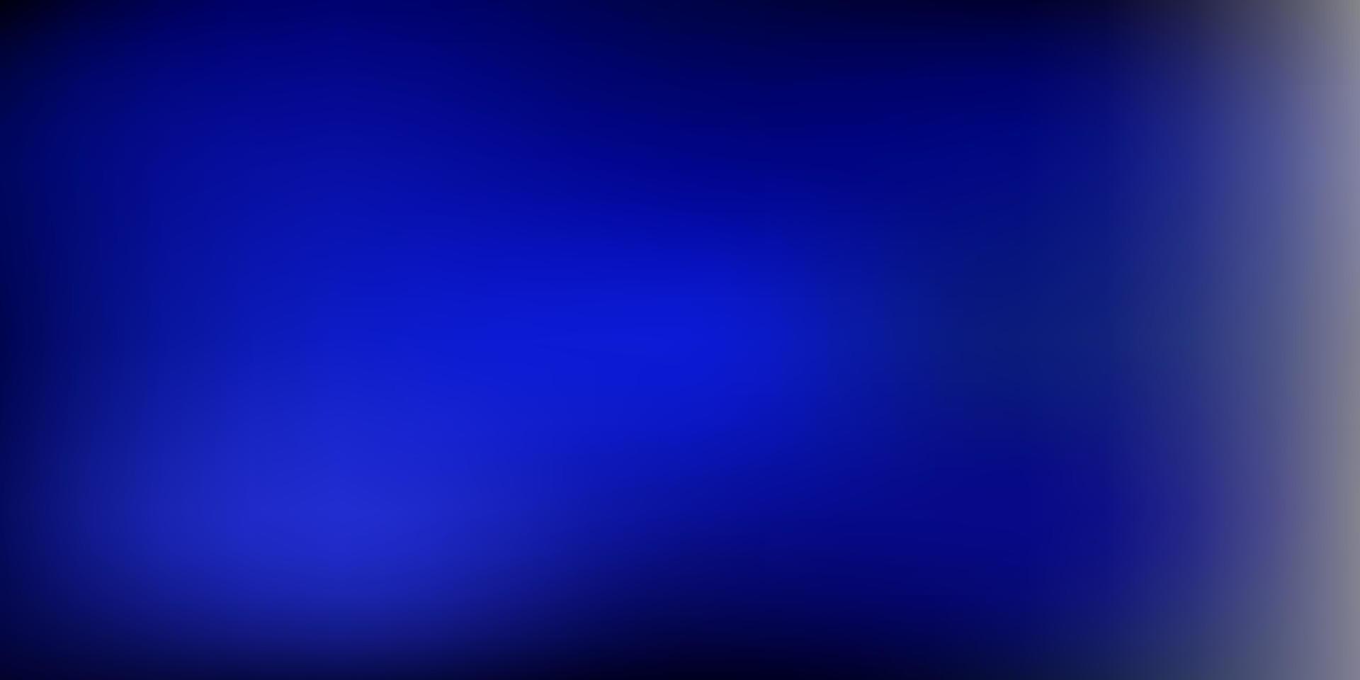 Dark blue vector gradient blur backdrop.