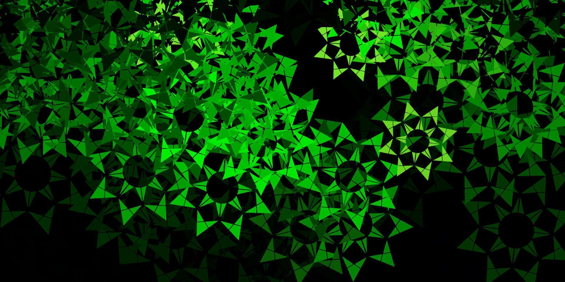 Dark blue vector background with triangles. 11591977 Vector Art at Vecteezy