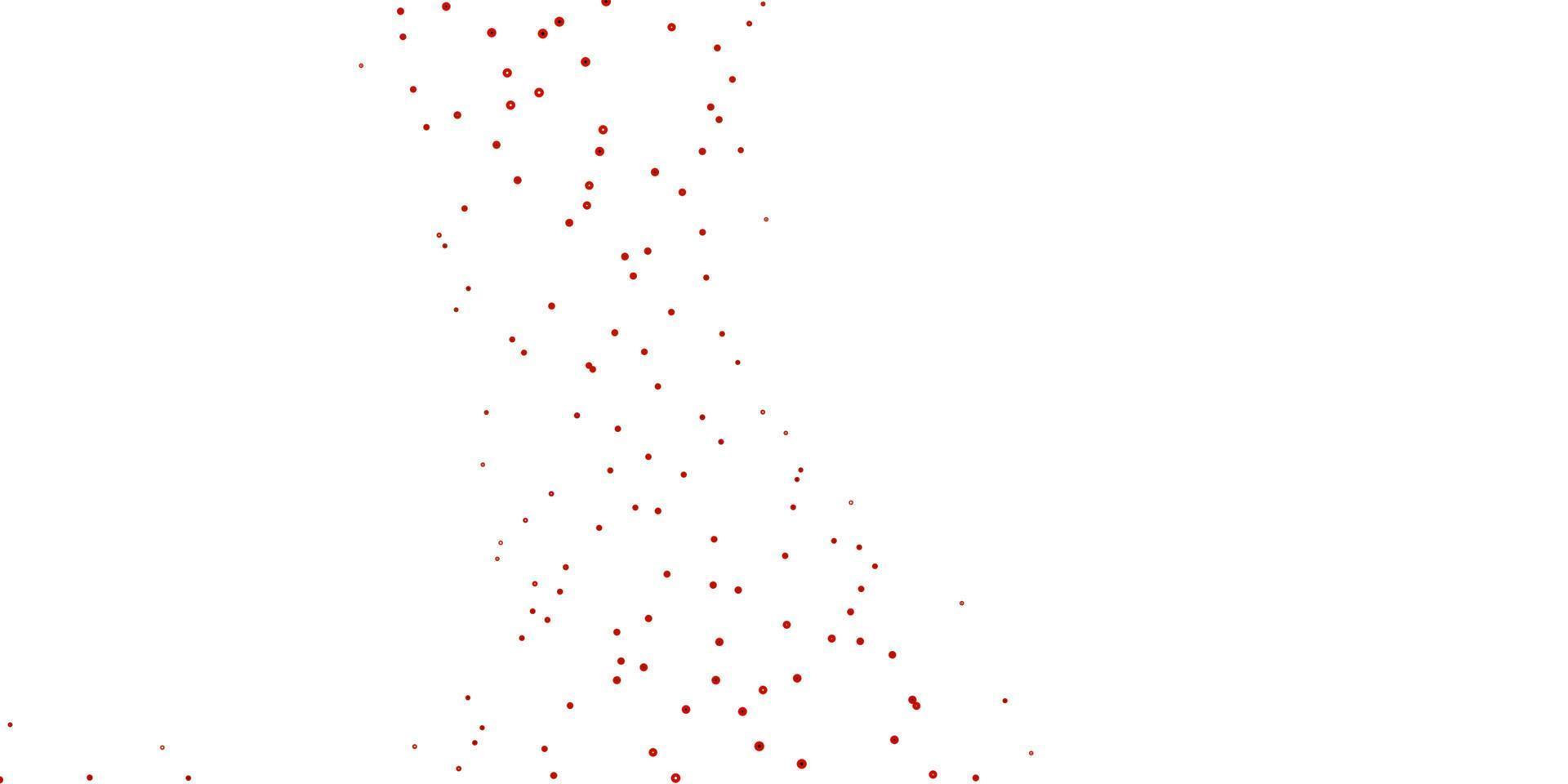 Dark Red vector pattern with circles.