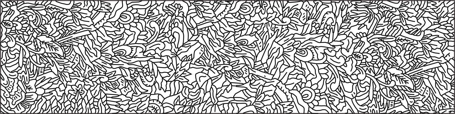 doddle background abstract vector