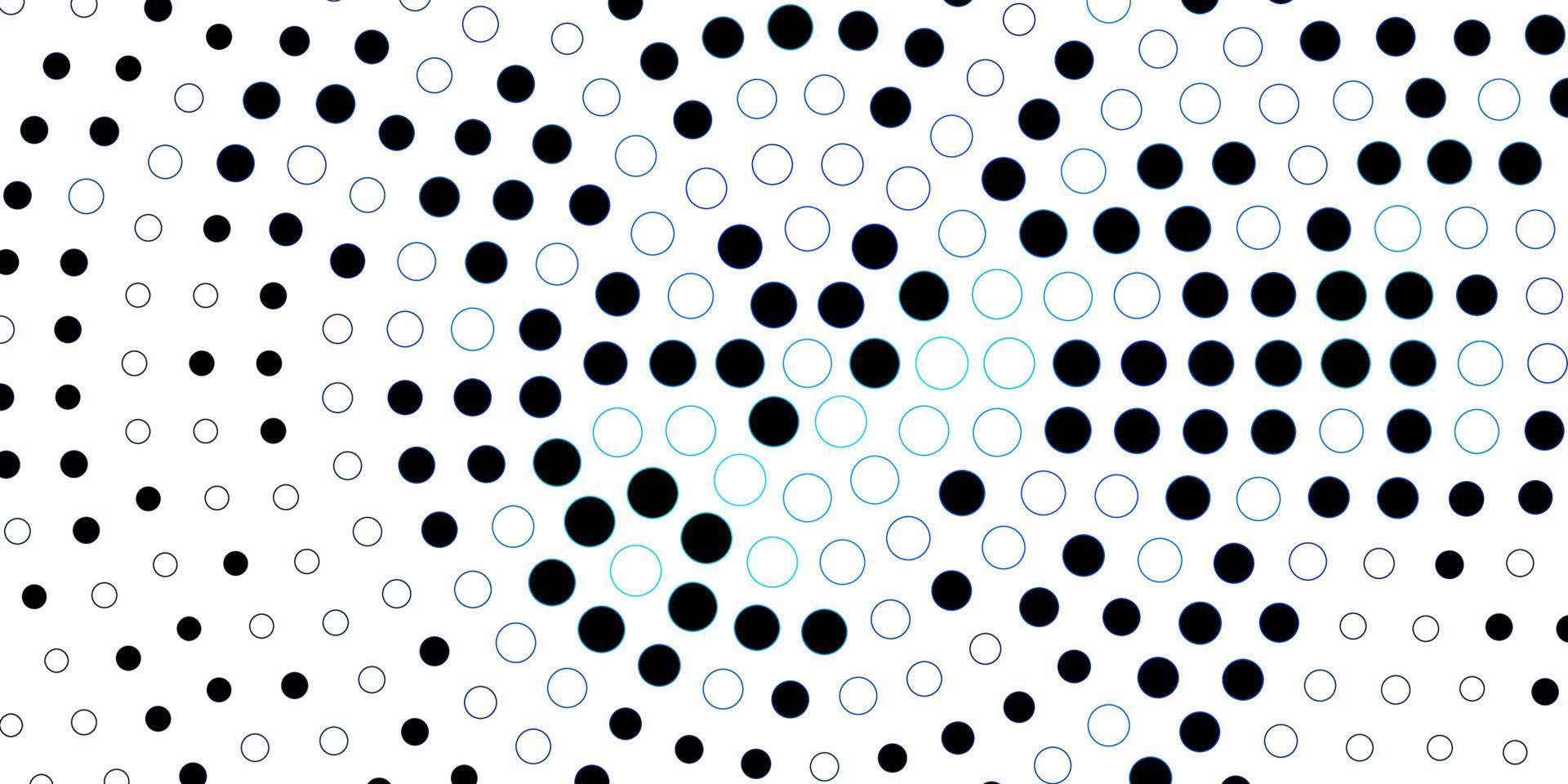 Dark BLUE vector template with circles.