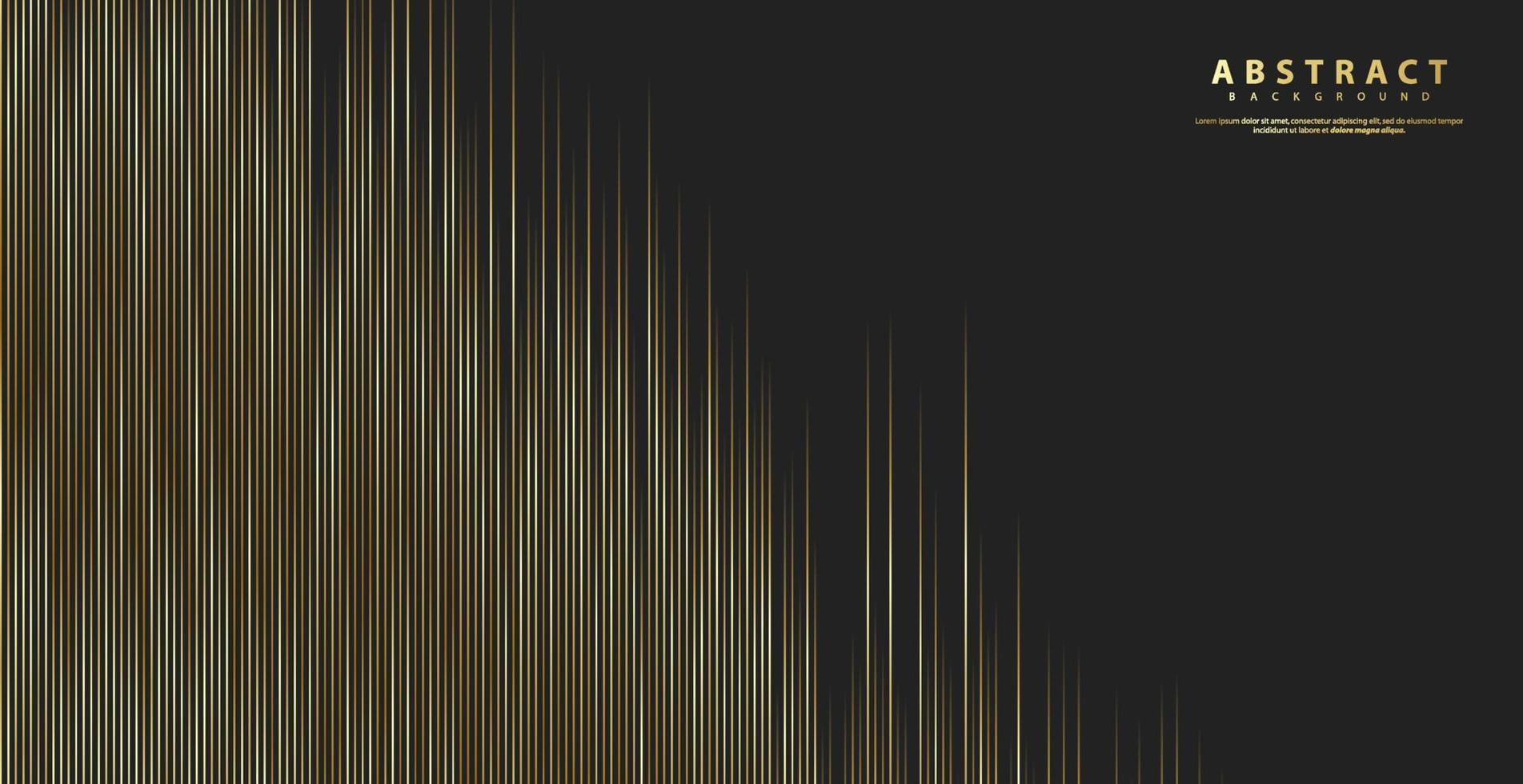 Abstract gold luxurious color background with diagonal lines for your design.  Modern luxury concept. Vector illustration