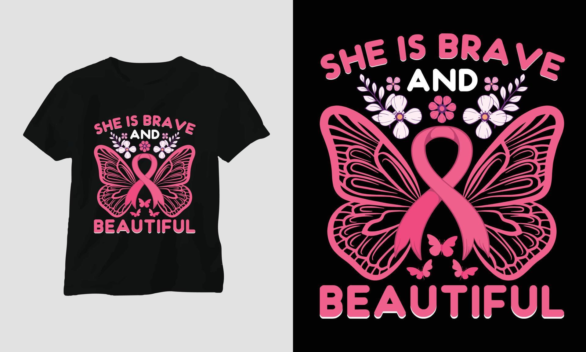 - Breast Cancer Awareness Month T-shirt 11592812 Vector Art at Vecteezy