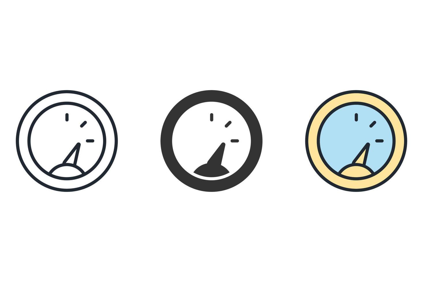 efficiency icons  symbol vector elements for infographic web