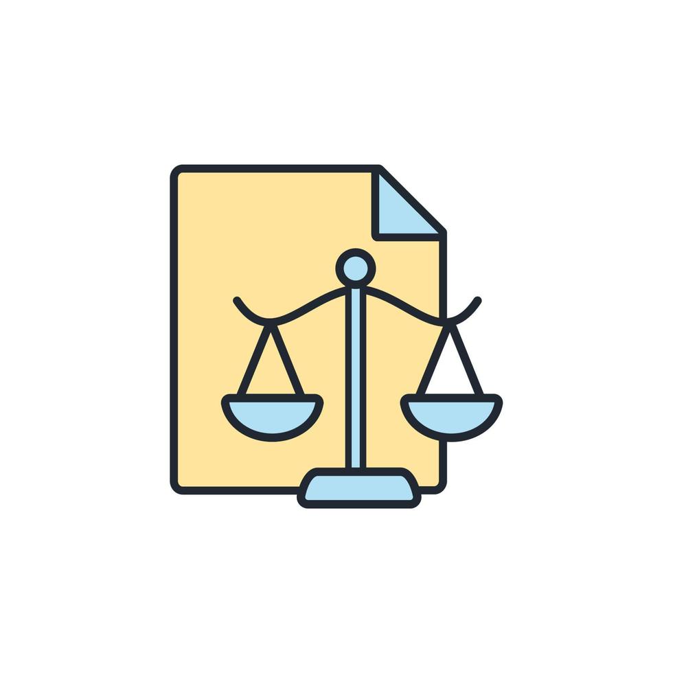 ethics icons  symbol vector elements for infographic web