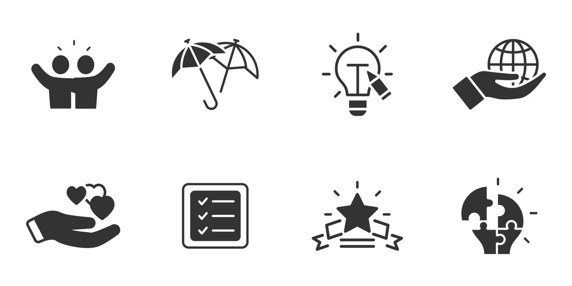 Core Values Icons Set Core Values Pack Symbol Vector Elements For core-values-icons-set-core-values-pack-symbol-vector-elements-for