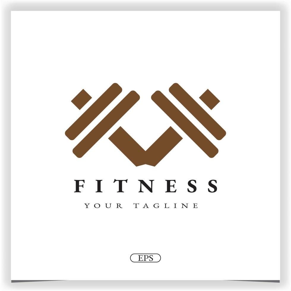 gym fitness modern logo premium elegant template vector eps 10