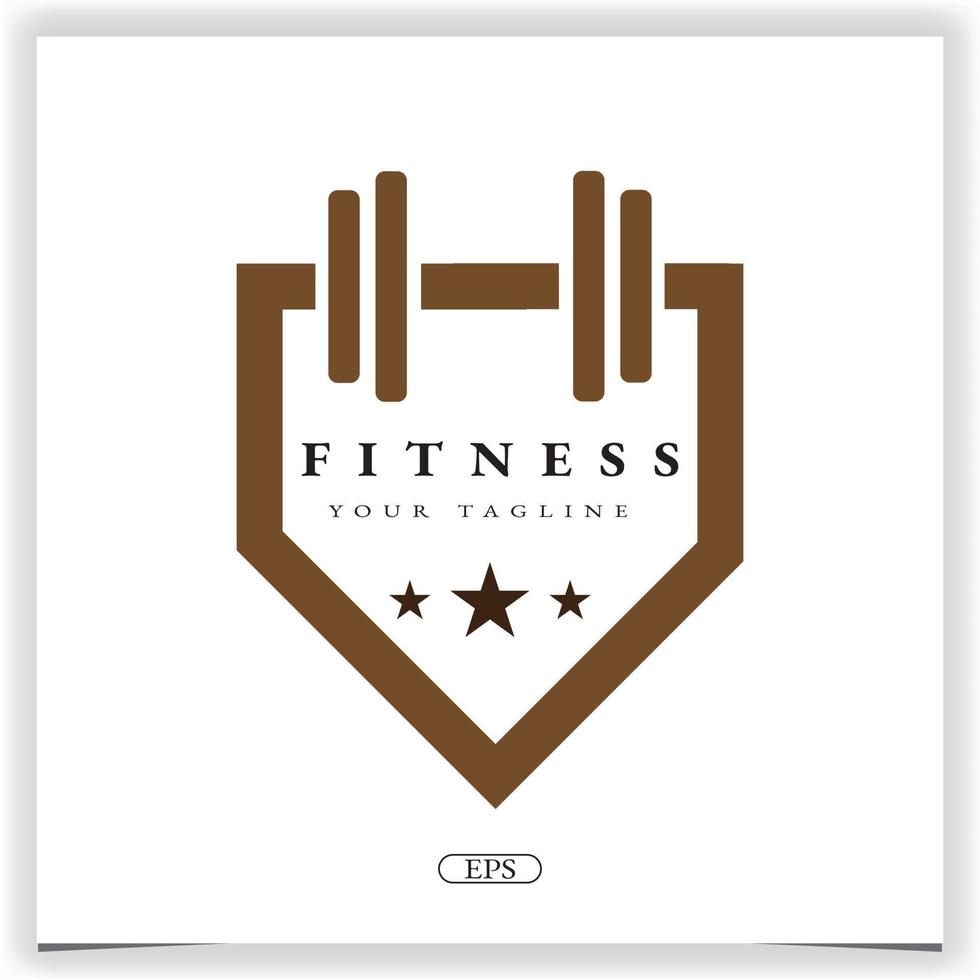 gym fitness modern logo premium elegant template vector eps 10