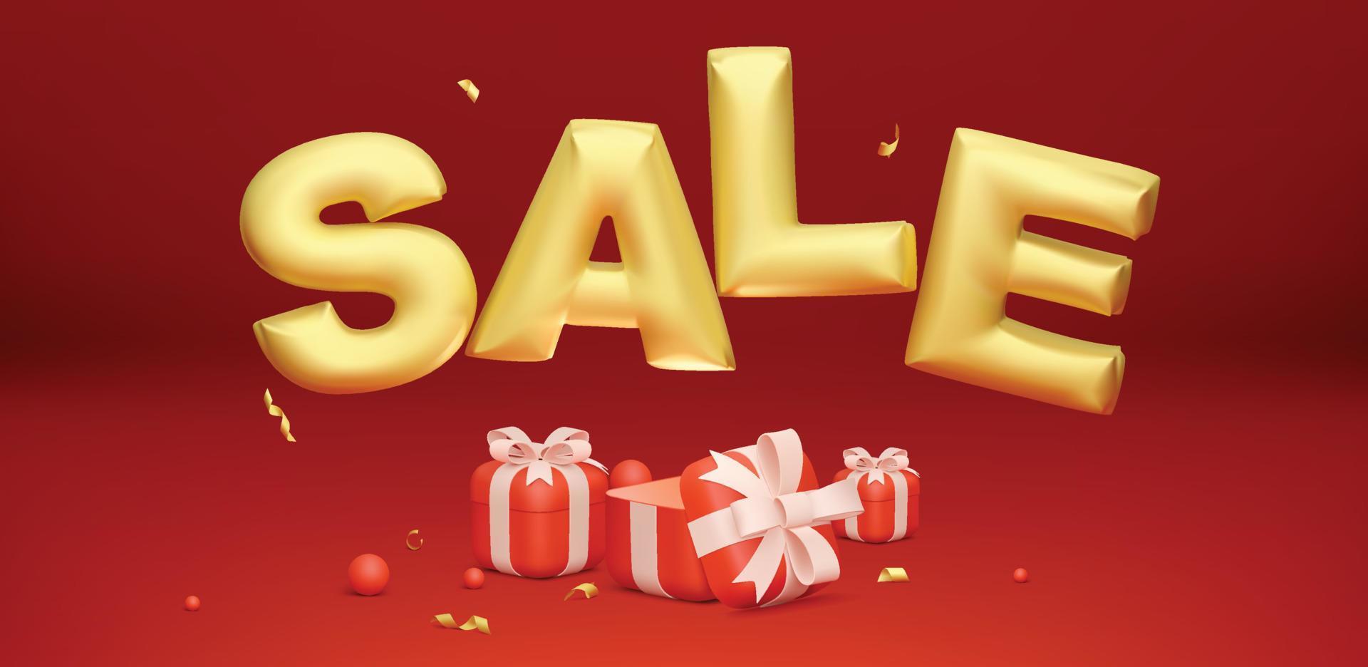 Sale banner template design for web or social media. vector