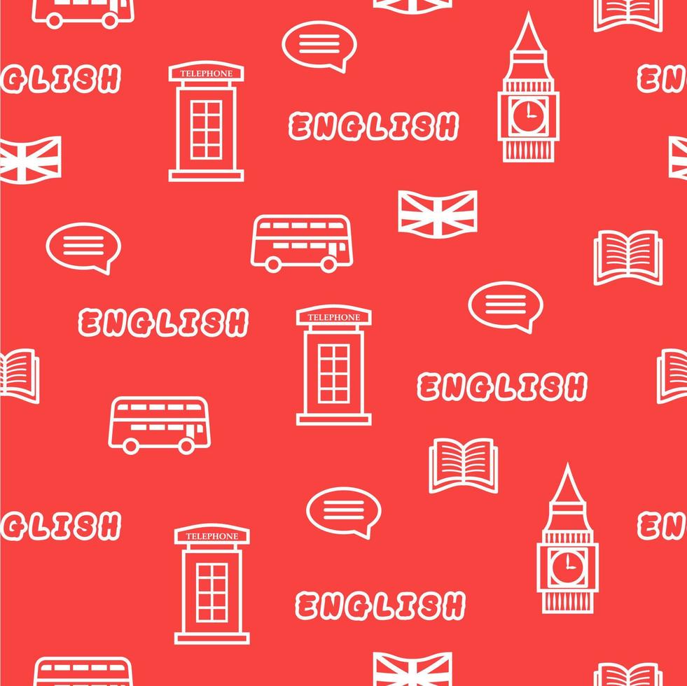 england seamlees background, british background vector