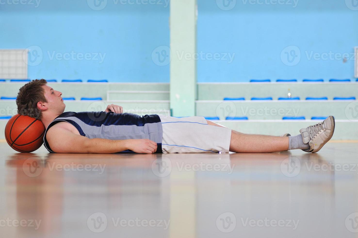 Basketball player view photo