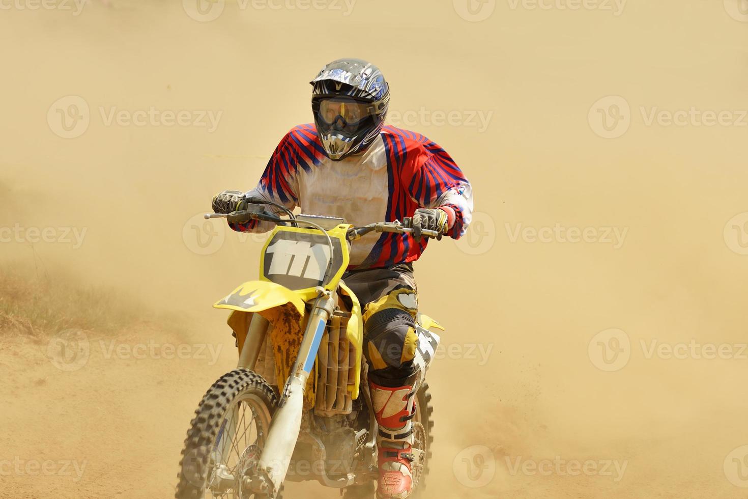 Motocross bike race photo