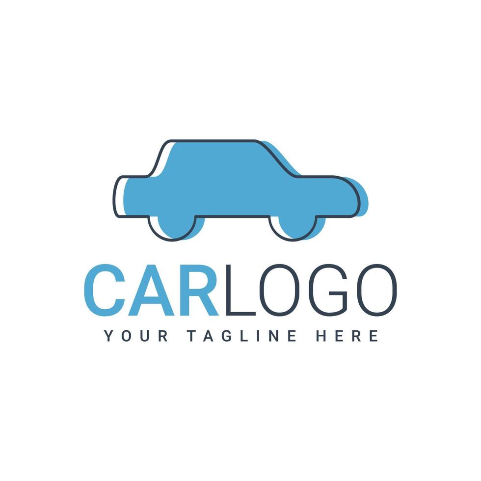 Simple Car Automotive Logo Symbol Image vector