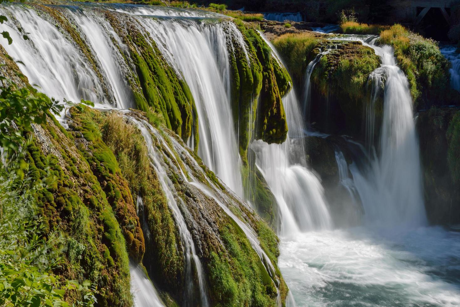 View of a waterfall photo