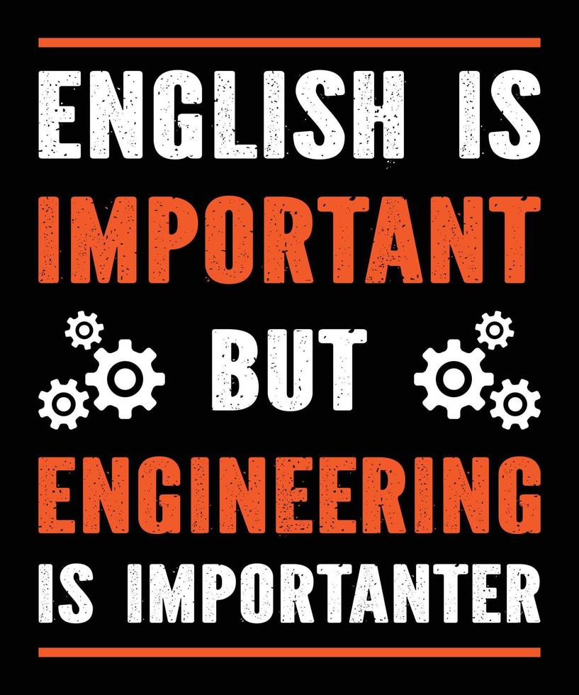Aerospace Engineer Typographic Lettering Quotes Design, Engineers Gift T-shirt Design vector