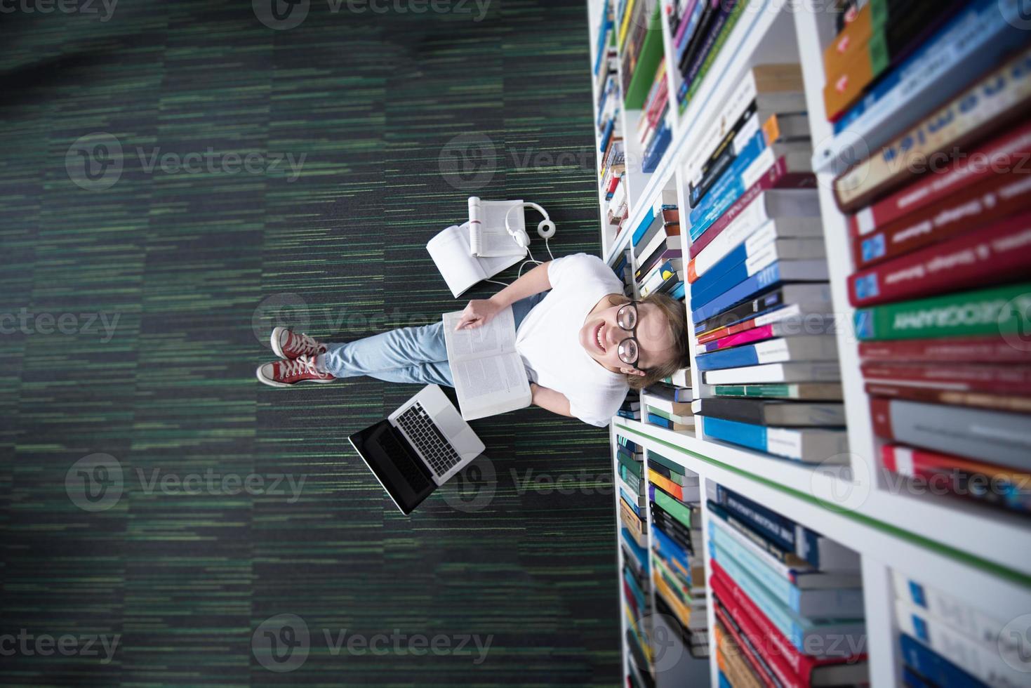 Library study concept photo