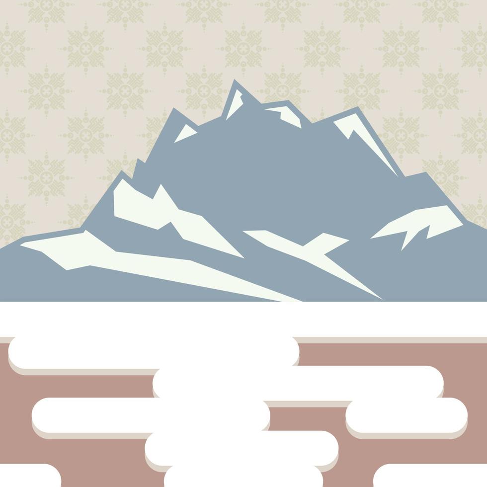 winter vector banner design
