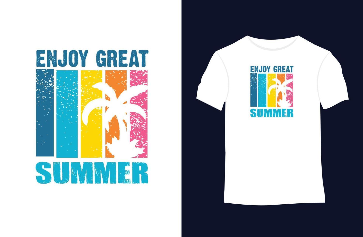 diseño de camiseta de vector de citas de verano