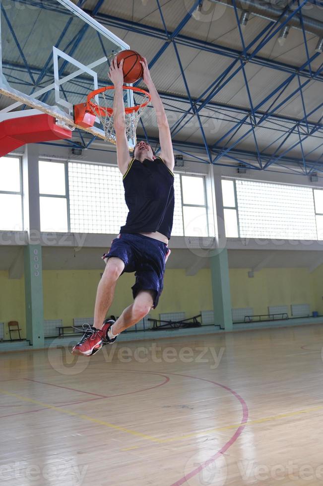 Basketball player view photo