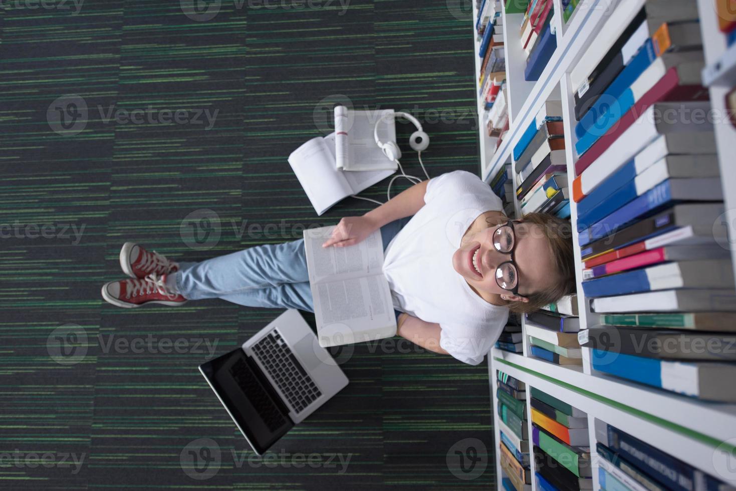 Library study concept photo