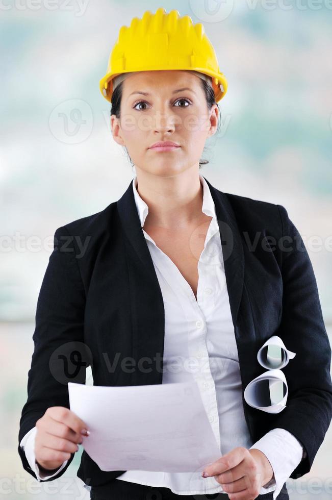 architect woman view photo