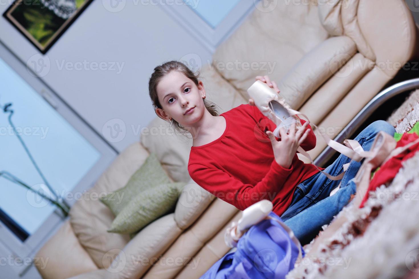 ballet girl view photo