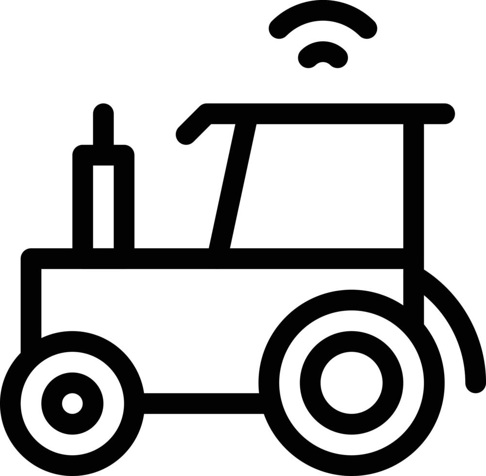 tractor vector illustration on a background.Premium quality symbols.vector icons for concept and graphic design.