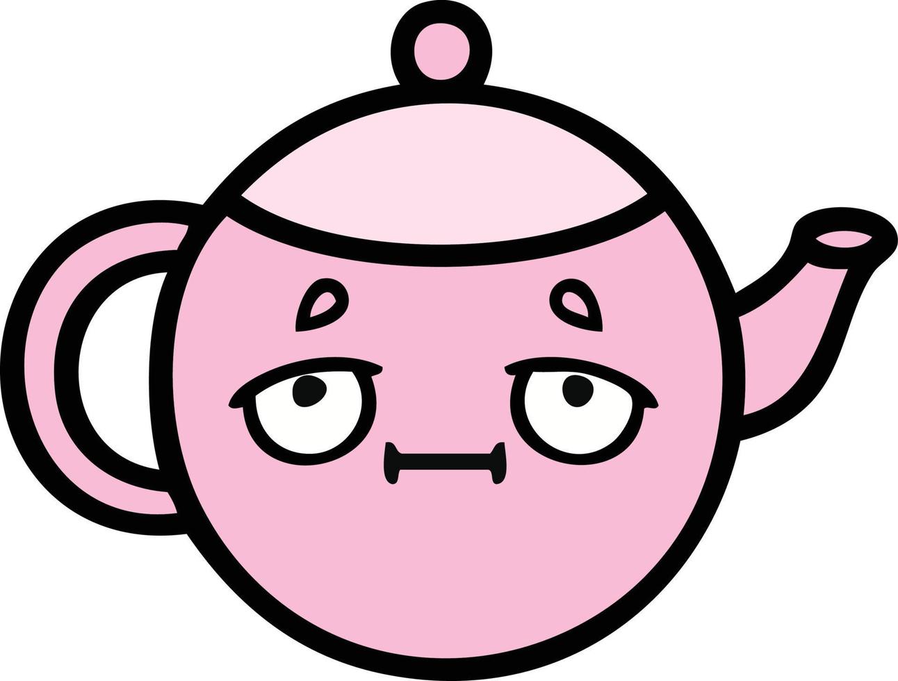 cute cartoon teapot 11597054 Vector Art at Vecteezy