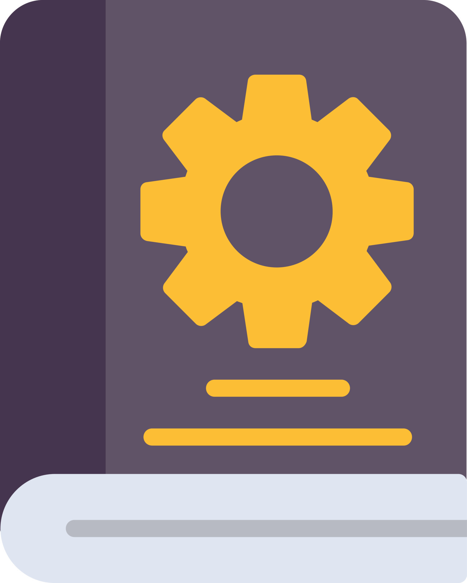 Manual Flat Icon 11597257 Vector Art at Vecteezy