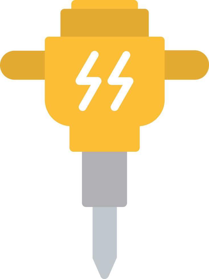 Drill Flat Icon vector