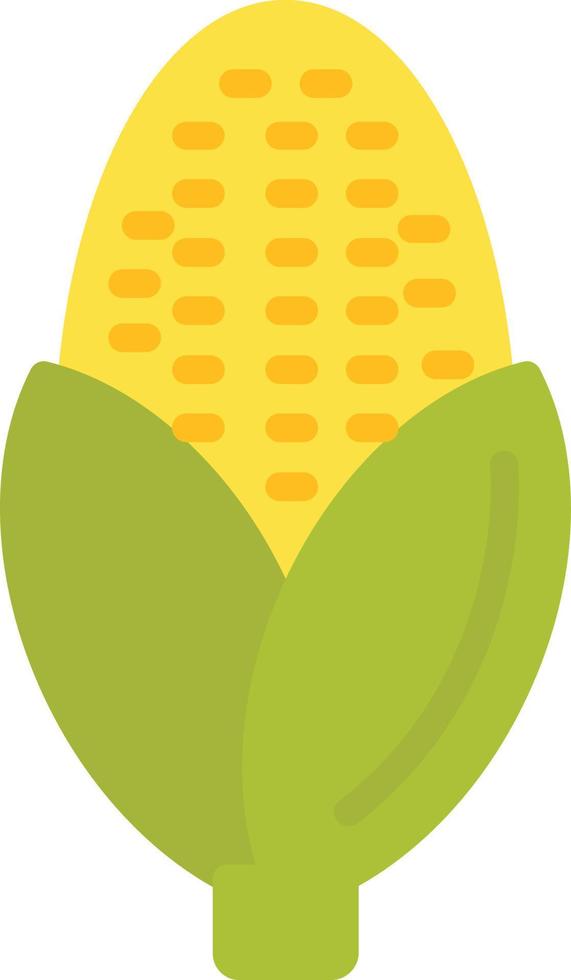 Corn Flat Icon vector