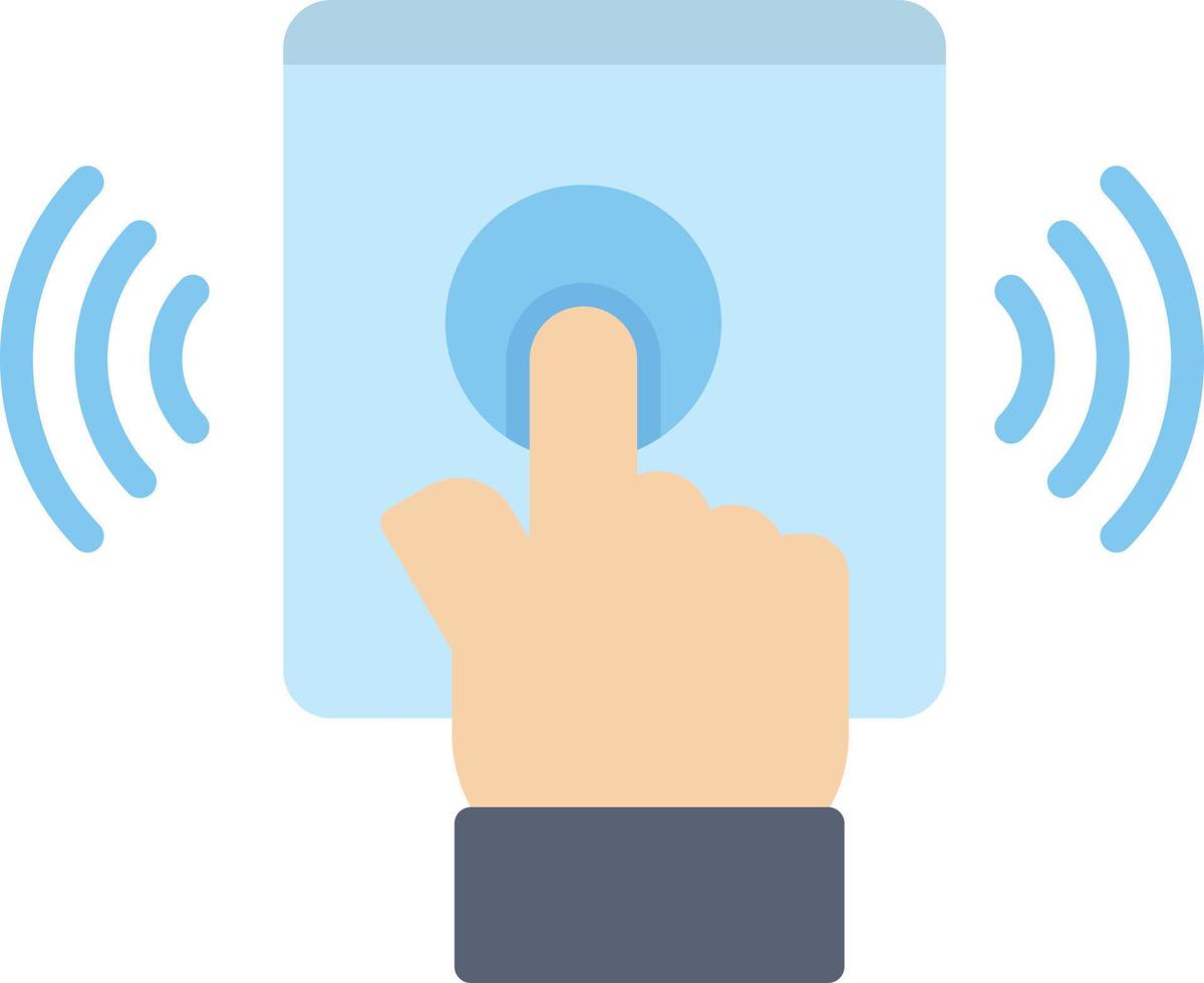 Doorbell Flat Icon vector