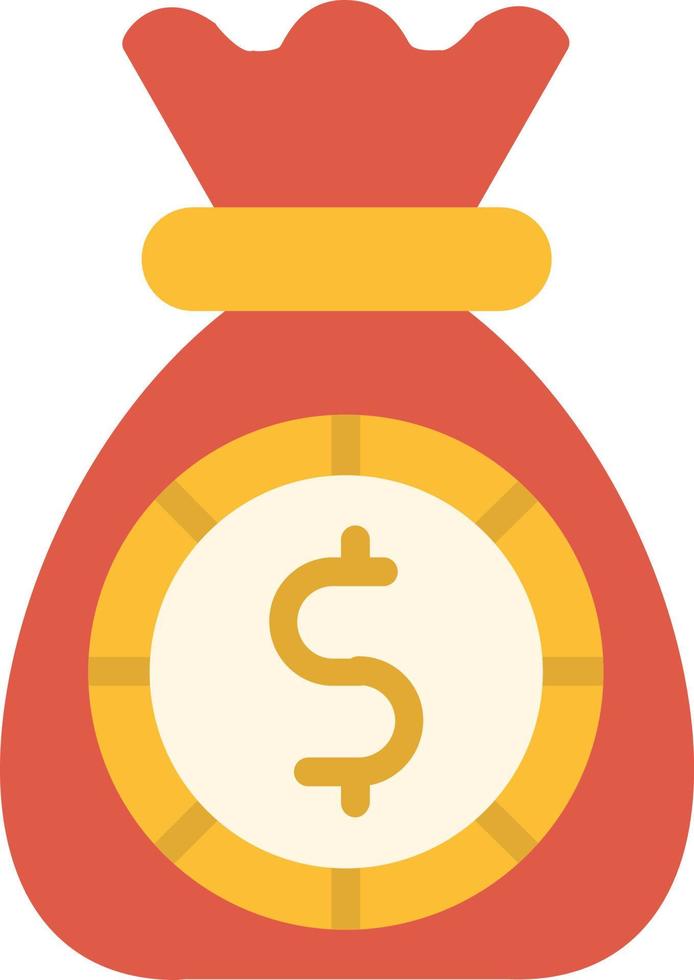 Pouch Flat Icon vector