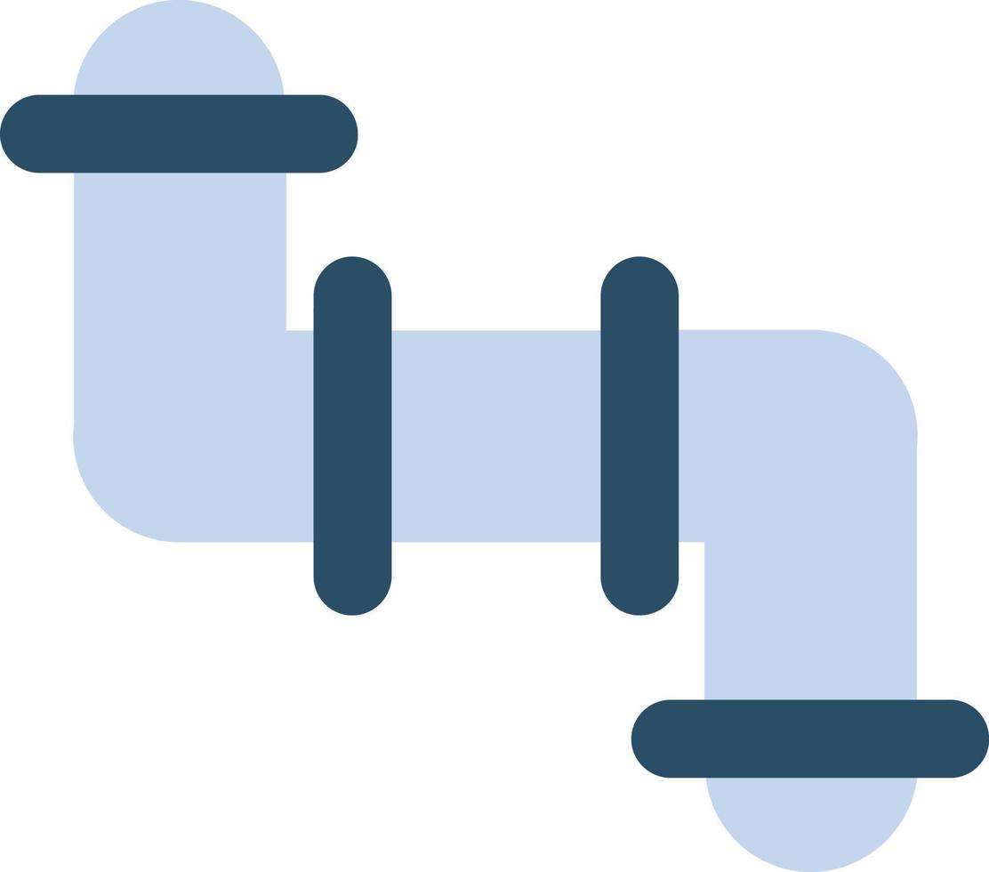 Pipe Flat Icon vector