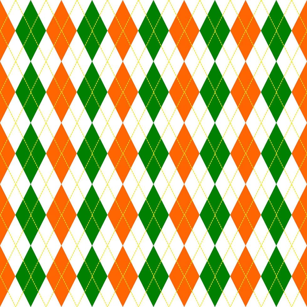 beautiful seamless argyle  pattern background vector