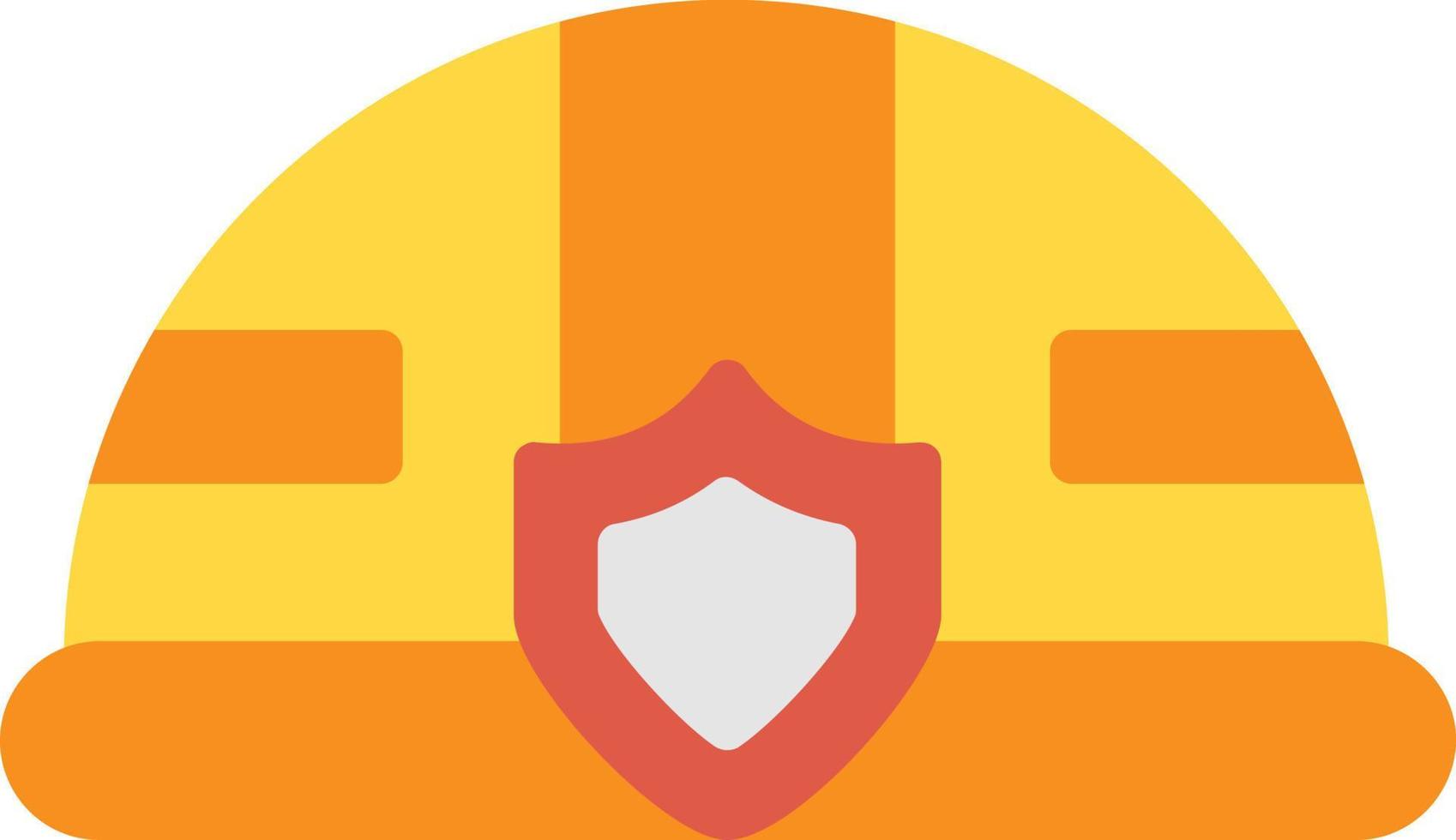 Helmet Flat Icon vector
